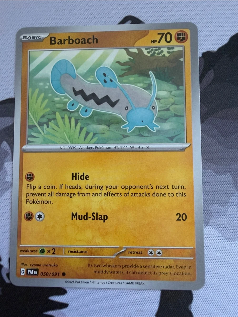 Barboach & Whiscash Evolution Lot | 4 Pokémon Cards | ✨5/$25✨